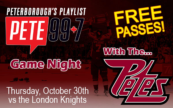 Pete 99.7 Game Night with the Peterborough Petes